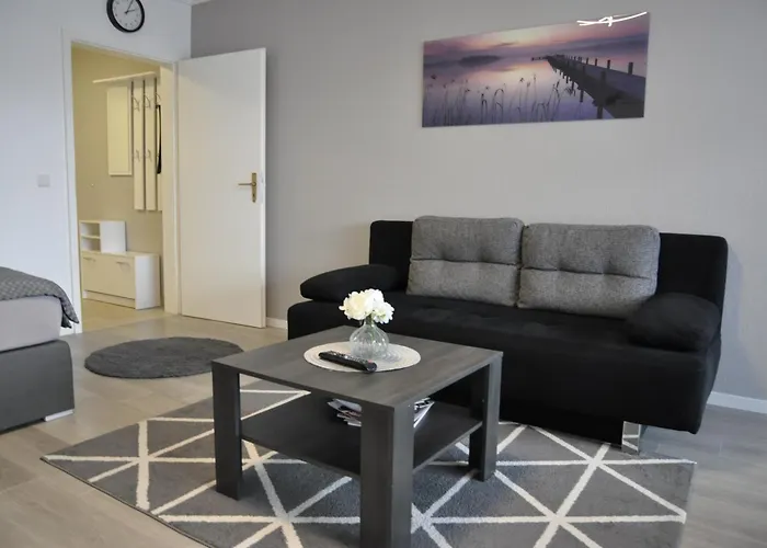 Apartman Deluxe - Ruhe Oase - 1zkb Balkon - Parkplatz - Self Check-in 24h